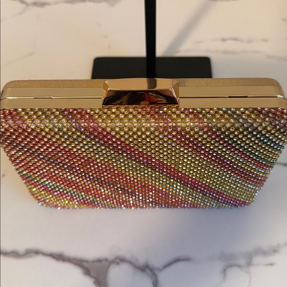 Multicolor Rhinestone Clutch - Picture 3 of 5